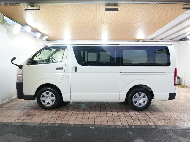 ハイエースバン ロングDX AC100V 電動格納ミラー キーレスエントリー ETC 最大積載量1250kg トヨタセーフティセンス レーンキープアシスト オートマチックハイビーム 社外オーディオ ブルートゥース 両側スライド(23枚目)