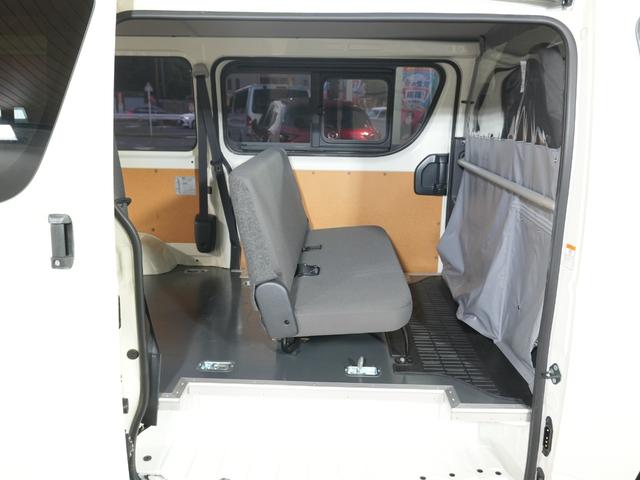 ハイエースバン ロングDX AC100V 電動格納ミラー キーレスエントリー ETC 最大積載量1250kg トヨタセーフティセンス レーンキープアシスト オートマチックハイビーム 社外オーディオ ブルートゥース 両側スライド(32枚目)