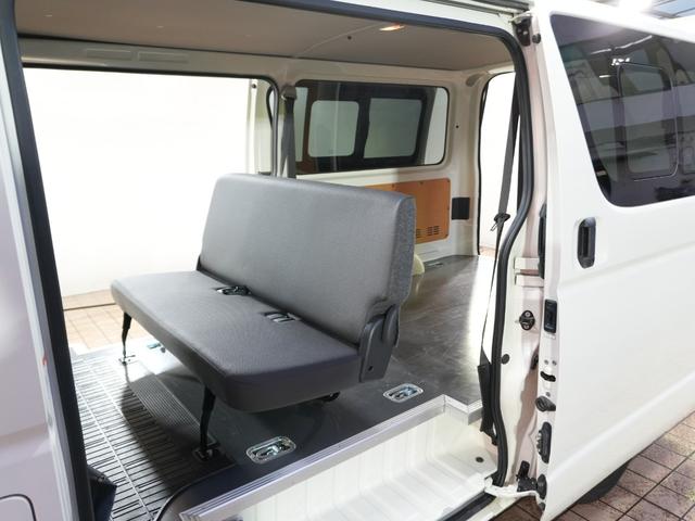 ハイエースバン ロングDX AC100V 電動格納ミラー キーレスエントリー ETC 最大積載量1250kg トヨタセーフティセンス レーンキープアシスト オートマチックハイビーム 社外オーディオ ブルートゥース 両側スライド(35枚目)