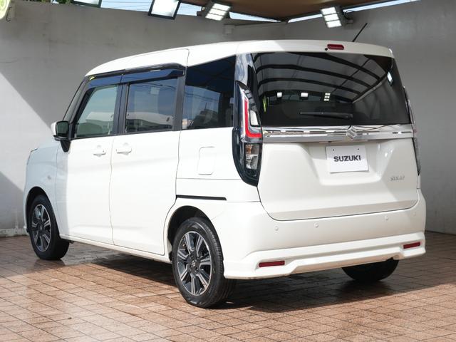 ソリオ Ｇ　ワンオーナー　純正８型メモリナビ　フルセグＴＶ　パワースライドドア　リアソナーセンサー　１５インチ　バックカメラ　衝突軽減　ＬＫＡ　前後ドライブレコーダー　スマートキー　プッシュスタート（28枚目）