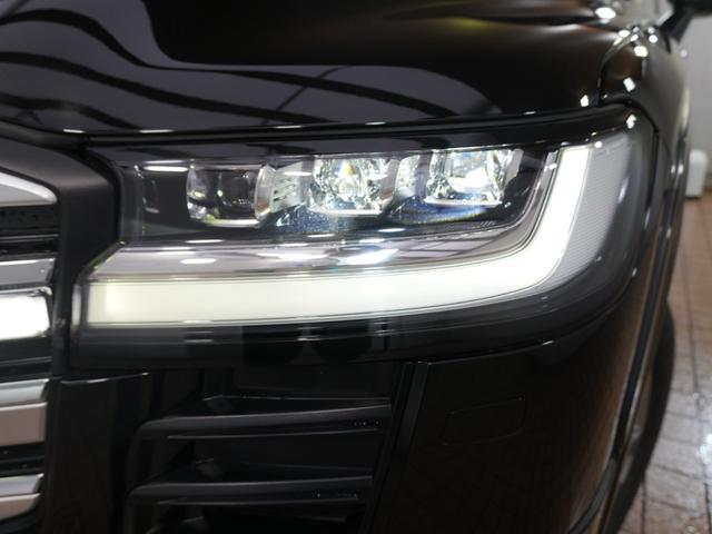 ランドクルーザー ZX モデリスタエアロ 黒革 リアエンターシステム クールBOX ルーフレール エアシート サンルーフ 純正12.3型ディスプレーオーディオ フルセグTV 全方位カメラ LED 純正20インチ PBドア(72枚目)