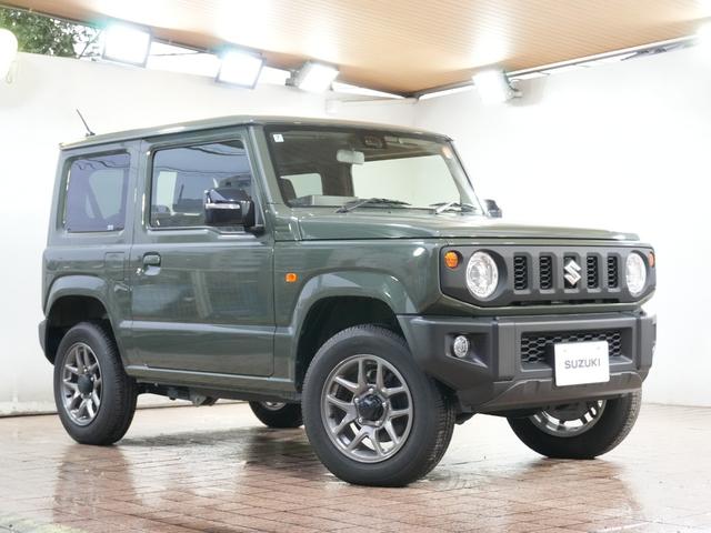 ジムニー XC 4WD 社外メモリナビ ワンセグTV 衝突軽減ブレーキ シートヒーター LEDヘッドライト 純正16インチ LED LKA AHB クルーズコントロール ウインカーミラー 背面タイヤ ETC スマキ(29枚目)