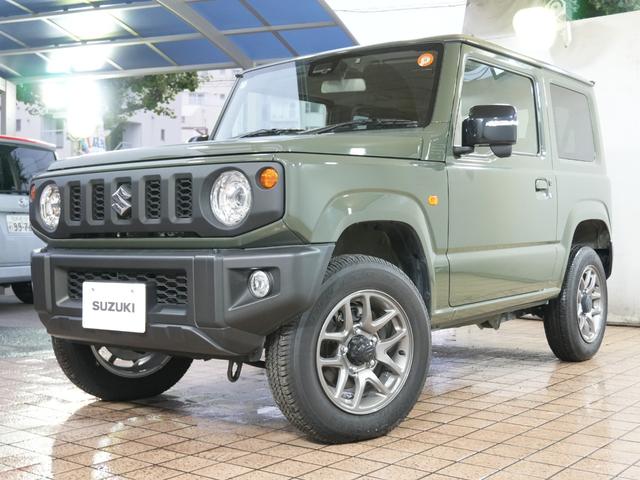 ジムニー XC 4WD 社外メモリナビ ワンセグTV 衝突軽減ブレーキ シートヒーター LEDヘッドライト 純正16インチ LED LKA AHB クルーズコントロール ウインカーミラー 背面タイヤ ETC スマキ(33枚目)