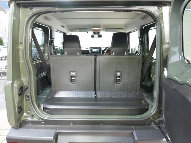 ジムニー XC 4WD 社外メモリナビ ワンセグTV 衝突軽減ブレーキ シートヒーター LEDヘッドライト 純正16インチ LED LKA AHB クルーズコントロール ウインカーミラー 背面タイヤ ETC スマキ(45枚目)