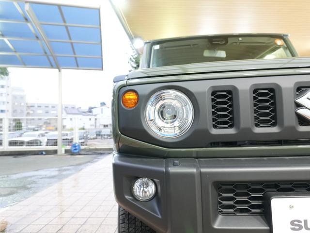 ジムニー XC 4WD 社外メモリナビ ワンセグTV 衝突軽減ブレーキ シートヒーター LEDヘッドライト 純正16インチ LED LKA AHB クルーズコントロール ウインカーミラー 背面タイヤ ETC スマキ(50枚目)