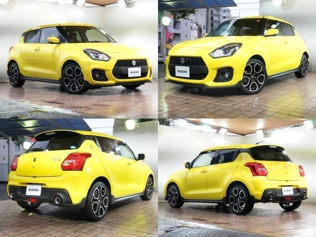 スイフトスポーツ ベースグレード 純正8インチナビ 全方位カメラ ナビ連動ドライブレコーダー 運転席シートヒーター フルセグTV TVキャンセラー ETC ステアスイッチ クルーズコントロール パドルシフト セーフティパッケージ BT(3枚目)