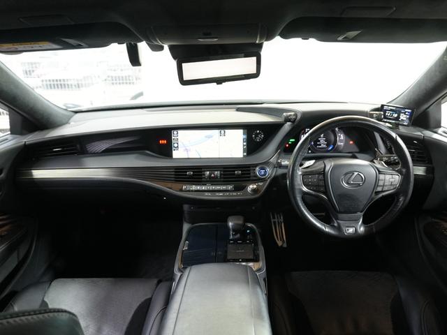 LS LS500h Fスポーツ TRDフルエアロ TRDマフラー サンルーフ 黒本革シート 全方位カメラステアヒーター 純正フロアマット パドルシフト ステアヒーター ステアスイッチ パワーシート クルーズコントロール ETC(2枚目)