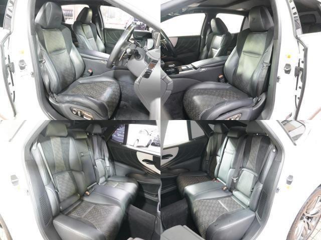 LS LS500h Fスポーツ TRDフルエアロ TRDマフラー サンルーフ 黒本革シート 全方位カメラステアヒーター 純正フロアマット パドルシフト ステアヒーター ステアスイッチ パワーシート クルーズコントロール ETC(4枚目)