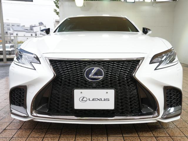 LS LS500h Fスポーツ TRDフルエアロ TRDマフラー サンルーフ 黒本革シート 全方位カメラステアヒーター 純正フロアマット パドルシフト ステアヒーター ステアスイッチ パワーシート クルーズコントロール ETC(9枚目)
