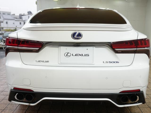 LS LS500h Fスポーツ TRDフルエアロ TRDマフラー サンルーフ 黒本革シート 全方位カメラステアヒーター 純正フロアマット パドルシフト ステアヒーター ステアスイッチ パワーシート クルーズコントロール ETC(10枚目)