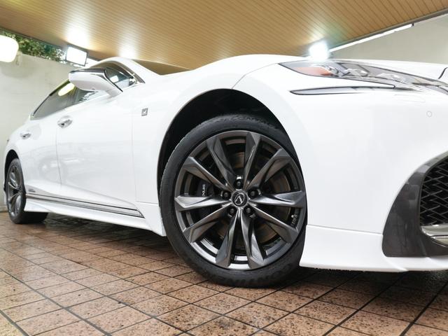 LS LS500h Fスポーツ TRDフルエアロ TRDマフラー サンルーフ 黒本革シート 全方位カメラステアヒーター 純正フロアマット パドルシフト ステアヒーター ステアスイッチ パワーシート クルーズコントロール ETC(72枚目)