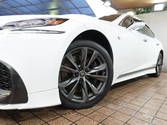 LS LS500h Fスポーツ TRDフルエアロ TRDマフラー サンルーフ 黒本革シート 全方位カメラステアヒーター 純正フロアマット パドルシフト ステアヒーター ステアスイッチ パワーシート クルーズコントロール ETC(73枚目)