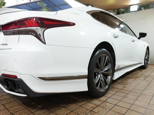 LS LS500h Fスポーツ TRDフルエアロ TRDマフラー サンルーフ 黒本革シート 全方位カメラステアヒーター 純正フロアマット パドルシフト ステアヒーター ステアスイッチ パワーシート クルーズコントロール ETC(78枚目)