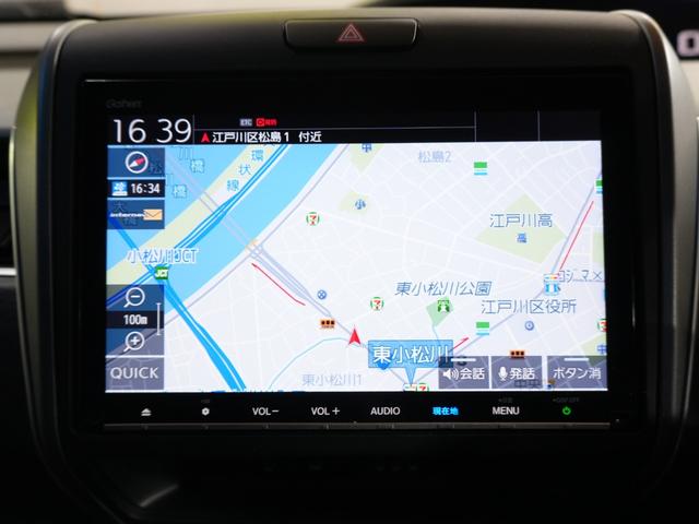 フリード G・ホンダセンシング 純正9型メモリナビ フルセグTV 純正11.6型FDモニター 黒ハーフレザーシート 本革巻きステアリング 社外15インチ 両側パワースライドドア LED ETC ホンダセンシング LKA レーダーC(10枚目)