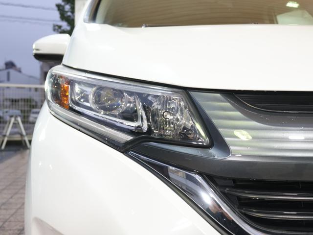 フリード G・ホンダセンシング 純正9型メモリナビ フルセグTV 純正11.6型FDモニター 黒ハーフレザーシート 本革巻きステアリング 社外15インチ 両側パワースライドドア LED ETC ホンダセンシング LKA レーダーC(61枚目)