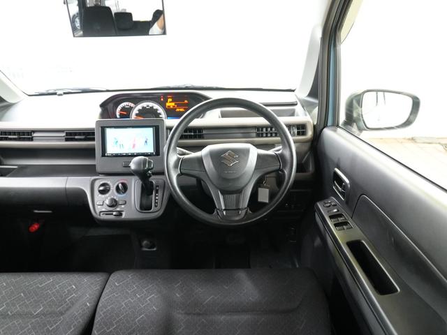 ワゴンR FA 社外ナビ ワンセグ バックカメラ リアコーナーセンサー レーンキープアシスト フロアマット バイザー CD BT 横滑り防止 ETC 社外フロントドラレコ 電格ミラー 衝突軽減 キーレスキー 記録簿(17枚目)