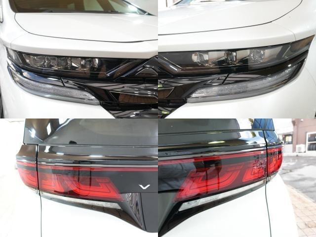 ヴェルファイアハイブリッド Z プレミア 茶本革シート デジタルインナーミラー 寒冷地仕様 左右独立ムーンルーフ スペアタイヤ HUD シートヒーター・ベンチレーション トヨタチームメイト ワイヤレス充電 フロアマット(5枚目)