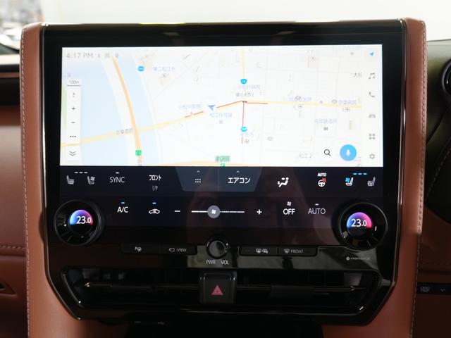 ヴェルファイアハイブリッド Z プレミア 茶本革シート デジタルインナーミラー 寒冷地仕様 左右独立ムーンルーフ スペアタイヤ HUD シートヒーター・ベンチレーション トヨタチームメイト ワイヤレス充電 フロアマット(15枚目)