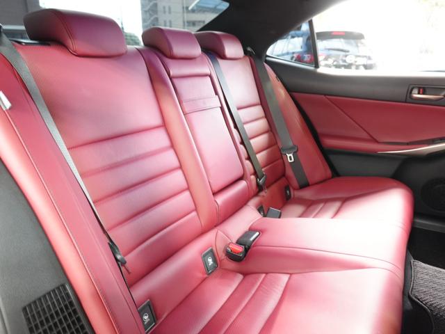 IS IS300h Fスポーツ RSK車高調 ブリッツエアクリ ISF純正19AW ナビ フルセグ 赤革シート 前席シートヒーター&エアコン パドルシフト LDA PCS ブルーレイ再生 ETC2.0 追従式クルコン 社外ドラレコ(44枚目)