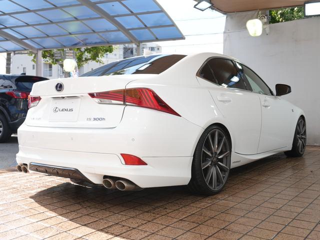 IS IS300h Fスポーツ RSK車高調 ブリッツエアクリ ISF純正19AW ナビ フルセグ 赤革シート 前席シートヒーター&エアコン パドルシフト LDA PCS ブルーレイ再生 ETC2.0 追従式クルコン 社外ドラレコ(63枚目)