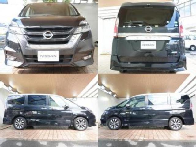 セレナ ハイウェイスター カロッツェリア楽ナビ ワンセグTV 全方位カメラ 両側パワースライドドア プッシュスタート スマートキー エマージェンシーブレーキ 斜線逸脱警報 Bluetooth 純正フロアマット ステアスイッチ(5枚目)