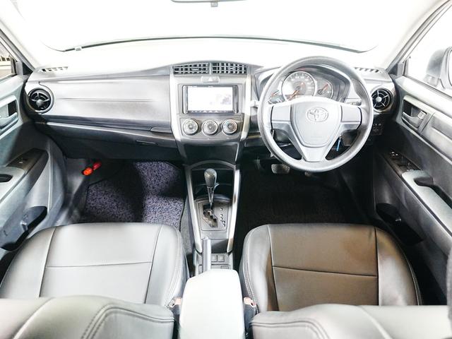 カローラフィールダー 1.5X 社外ナビ フルセグTV バックカメラ 黒革調シートカバー キーレスキー Bluetooth CD DVD フロアマット レベライザー バイザー 電格ミラー ETC2.0 ウィンカーミラー(2枚目)