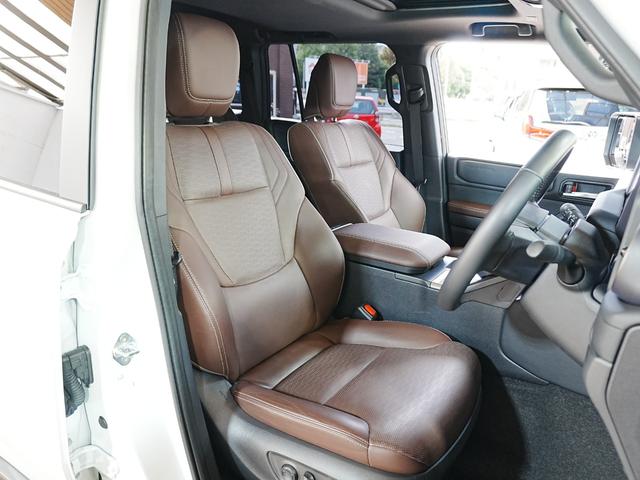 ランドクルーザー250 VXファーストエディション 丸目ヘッドライト トヨタチームメイト サンルーフ 全方位カメラ デジタルインナーミラー 茶革シート シートヒーター・ベンチレーション 純正マット 前後ドラレコ 社外セキュリティ(イグラ)(38枚目)