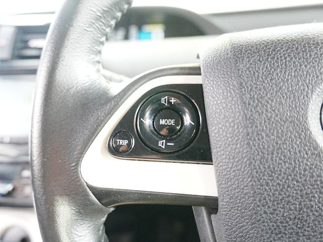 プリウス S 社外ナビ ブックカメラ フルセグTV スマートキー Pスタート Bluetooth ステアスイッチ フロアマット 電格ミラー ETC ABS AUTOライト LEDライト グレードS 5人乗り(23枚目)