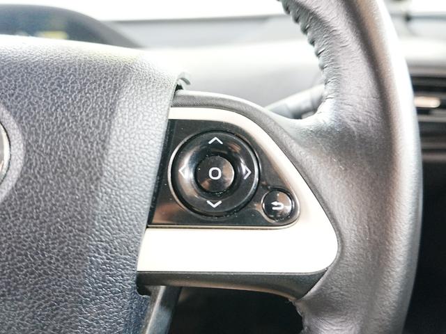 プリウス S 社外ナビ ブックカメラ フルセグTV スマートキー Pスタート Bluetooth ステアスイッチ フロアマット 電格ミラー ETC ABS AUTOライト LEDライト グレードS 5人乗り(24枚目)