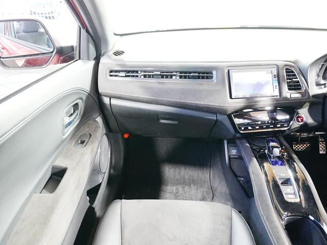 ヴェゼル ハイブリッドRS・ホンダセンシング 7インチメモリーナビ ハーフレザーシート 革巻きステアリング オートリトラミラー シートヒーター フルセグ BT SD バックカメラ ブレーキホールド パドルシフト LEDフォグ 社外前後ドラレコ(14枚目)