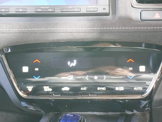 ヴェゼル ハイブリッドRS・ホンダセンシング 7インチメモリーナビ ハーフレザーシート 革巻きステアリング オートリトラミラー シートヒーター フルセグ BT SD バックカメラ ブレーキホールド パドルシフト LEDフォグ 社外前後ドラレコ(27枚目)