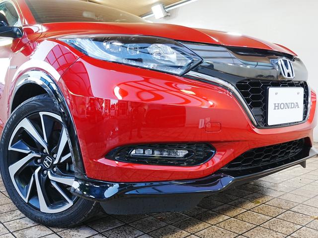 ヴェゼル ハイブリッドRS・ホンダセンシング 7インチメモリーナビ ハーフレザーシート 革巻きステアリング オートリトラミラー シートヒーター フルセグ BT SD バックカメラ ブレーキホールド パドルシフト LEDフォグ 社外前後ドラレコ(49枚目)