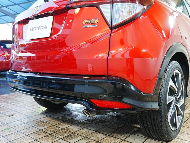 ヴェゼル ハイブリッドRS・ホンダセンシング 7インチメモリーナビ ハーフレザーシート 革巻きステアリング オートリトラミラー シートヒーター フルセグ BT SD バックカメラ ブレーキホールド パドルシフト LEDフォグ 社外前後ドラレコ(59枚目)