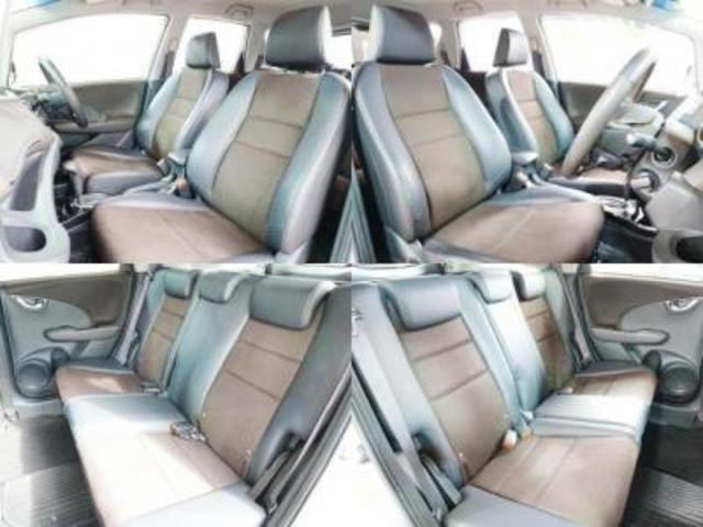 フィットシャトルハイブリッド ハイブリッド・スマートセレクション 純正ナビTV付き HIDヘッドライト クルコン バックカメラ 前後ドラレコ ハーフレザーシート ステアスイッチ 横滑り防止 純正マッド 純正バイザー トノカバー ECON AUTOライト(6枚目)