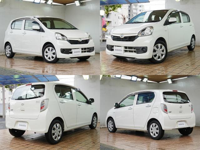 ミライース L スマートセレクションSA ユーザー買取 純正オーディオ アイドリングストップ キーレスキー ETC レベライザー 衝突軽減 パワステ PW ABS(3枚目)