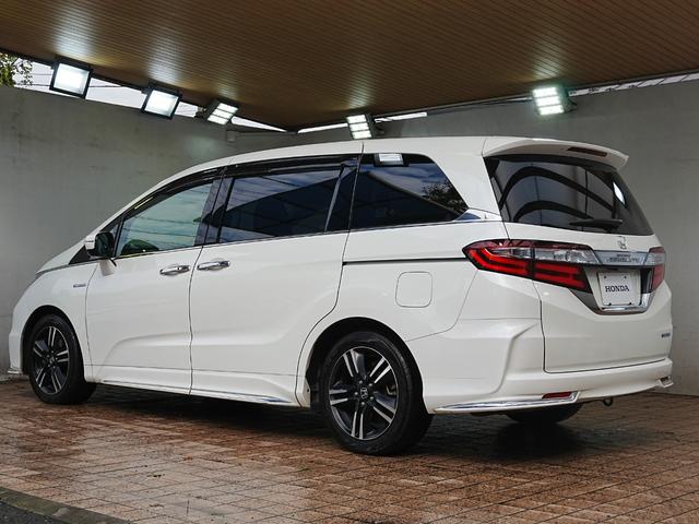 オデッセイハイブリッド ハイブリッドアブソルート・ホンダセンシンアドバンスP ワンオーナー 純正メモリナビ フルセグTV 全方位カメラ 左右パワースライドドア アルパインFDモニター 純正17インチ ホンダセンシング LKA レーダークルーズ 禁煙車 ハーフレザー ETC(34枚目)