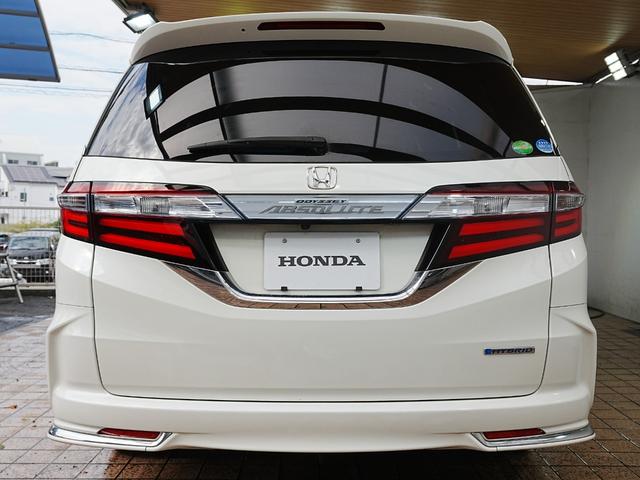 オデッセイハイブリッド ハイブリッドアブソルート・ホンダセンシンアドバンスP ワンオーナー 純正メモリナビ フルセグTV 全方位カメラ 左右パワースライドドア アルパインFDモニター 純正17インチ ホンダセンシング LKA レーダークルーズ 禁煙車 ハーフレザー ETC(37枚目)