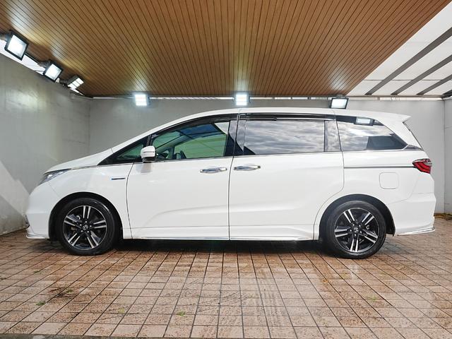 オデッセイハイブリッド ハイブリッドアブソルート・ホンダセンシンアドバンスP ワンオーナー 純正メモリナビ フルセグTV 全方位カメラ 左右パワースライドドア アルパインFDモニター 純正17インチ ホンダセンシング LKA レーダークルーズ 禁煙車 ハーフレザー ETC(39枚目)