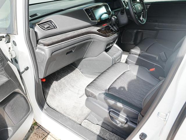 オデッセイハイブリッド ハイブリッドアブソルート・ホンダセンシンアドバンスP ワンオーナー 純正メモリナビ フルセグTV 全方位カメラ 左右パワースライドドア アルパインFDモニター 純正17インチ ホンダセンシング LKA レーダークルーズ 禁煙車 ハーフレザー ETC(45枚目)