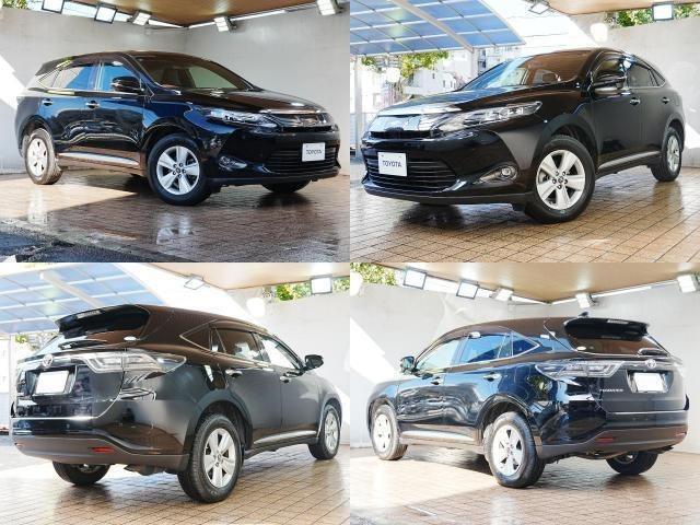 ハリアー エレガンス 黒ハーフレザー 運転席パワーシート 純正メモリナビ フルセグTV レーダークルーズ プリクラッシュセーフティ 純正17AW LED ETC ドラレコ ウインカーミラー スマートキー2個 Bカメラ(2枚目)