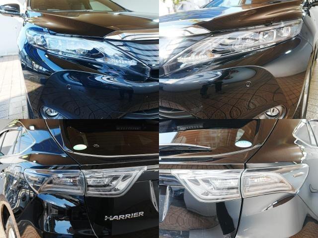 ハリアー エレガンス 黒ハーフレザー 運転席パワーシート 純正メモリナビ フルセグTV レーダークルーズ プリクラッシュセーフティ 純正17AW LED ETC ドラレコ ウインカーミラー スマートキー2個 Bカメラ(4枚目)