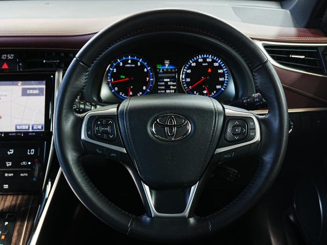 ハリアー エレガンス 黒ハーフレザー 運転席パワーシート 純正メモリナビ フルセグTV レーダークルーズ プリクラッシュセーフティ 純正17AW LED ETC ドラレコ ウインカーミラー スマートキー2個 Bカメラ(8枚目)