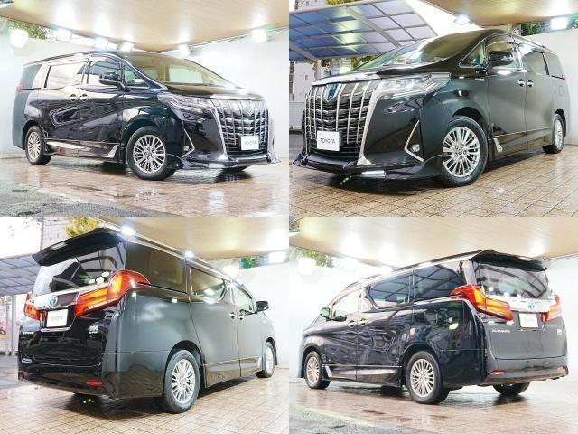 アルファードハイブリッド G Fパッケージ TRDフロントエアロ JBL 全方位カメラ 純正FDモニター ベージュ革シート サンルーフ AC100V 純正メモリナビ フルセグ 両側パワスラ PBドア 純正17インチ LED エアシート(2枚目)