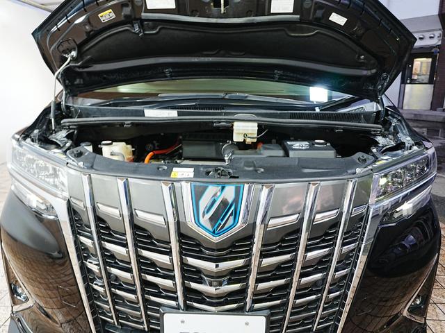 アルファードハイブリッド G Fパッケージ TRDフロントエアロ JBL 全方位カメラ 純正FDモニター ベージュ革シート サンルーフ AC100V 純正メモリナビ フルセグ 両側パワスラ PBドア 純正17インチ LED エアシート(35枚目)