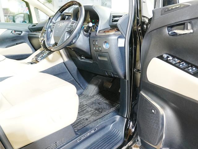 アルファードハイブリッド G Fパッケージ TRDフロントエアロ JBL 全方位カメラ 純正FDモニター ベージュ革シート サンルーフ AC100V 純正メモリナビ フルセグ 両側パワスラ PBドア 純正17インチ LED エアシート(48枚目)