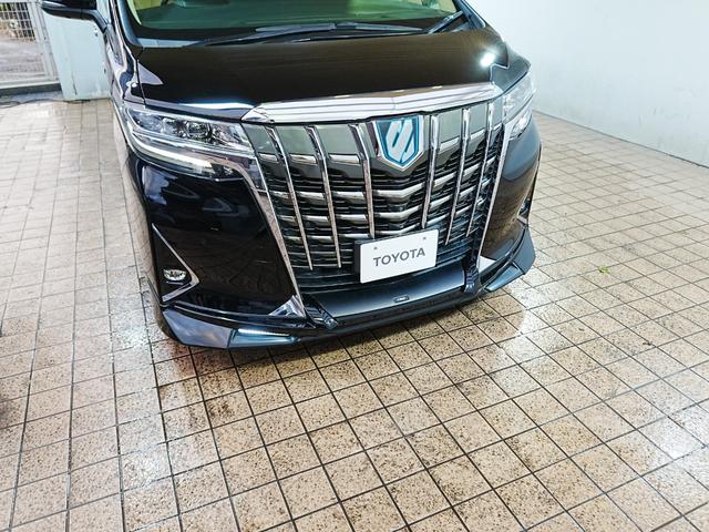 アルファードハイブリッド G Fパッケージ TRDフロントエアロ JBL 全方位カメラ 純正FDモニター ベージュ革シート サンルーフ AC100V 純正メモリナビ フルセグ 両側パワスラ PBドア 純正17インチ LED エアシート(62枚目)