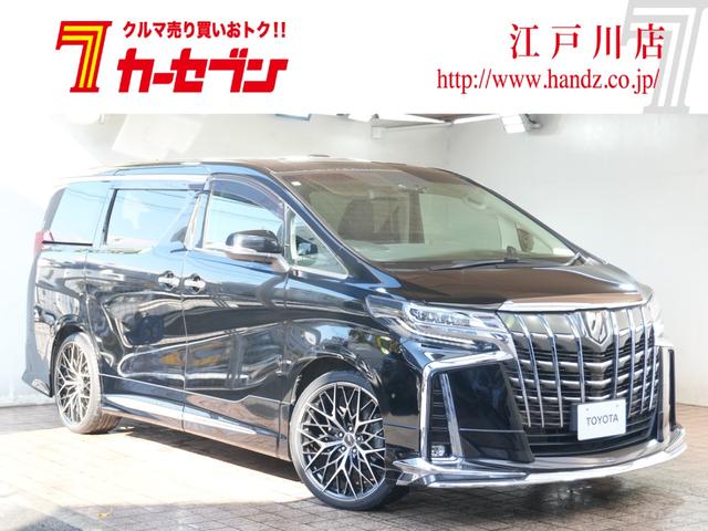 アルファード ２．５Ｓ　Ｃパッケージ　ＪＢＬ　サンルーフ　モデリスタＦ・Ｓエアロ　ＴＲＤリアエアロ　ＴＲＤマフラー　黒革シート　両側パワースライド　パワーバッグドア　リアモニター　ウッドコンビステアリング　ステアヒーター　シートメモリ（2枚目）