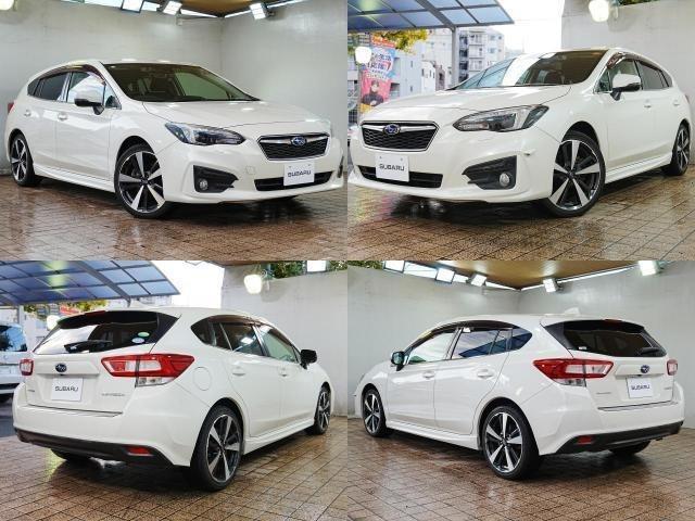 インプレッサスポーツ ２．０ｉ－Ｓアイサイト　１オーナー　純正ナビフルセグＴＶ　純正１８ＡＷ　ＬＫＡ　ＢＳＭ　追従式クルコン　前席パワーシート　バックカメラ　ＥＴＣ２．０　禁煙車　パドルシフト　純正マットドアバイザー　ｎａｎｏｅ　スマートキー２本（3枚目）