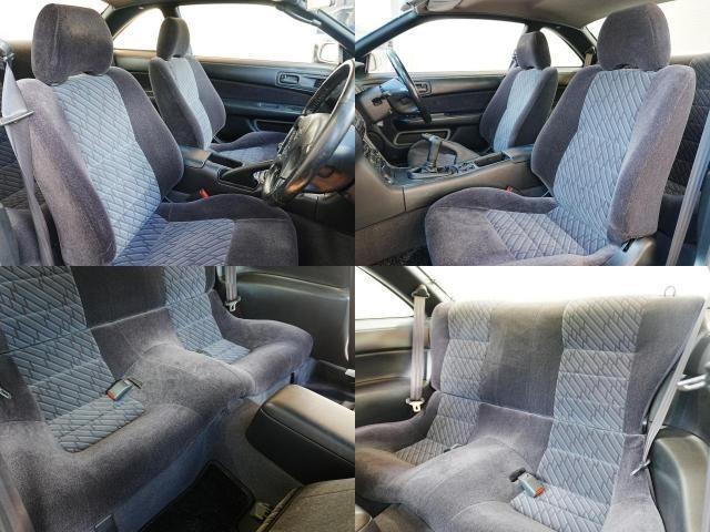 シルビア Ｑ’ｓ　エアロ　後期型　ワンオーナー　修復歴なし　５速マニュアル　純正エアロ　電格ミラー　革巻きステアリング　純正１５インチアルミホイール　純正フロアマット　パワーステアリング　パワーウィンドウ　ＡＢＳ（4枚目）