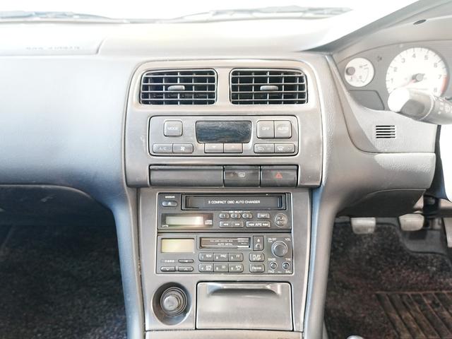 シルビア Ｑ’ｓ　エアロ　後期型　ワンオーナー　修復歴なし　５速マニュアル　純正エアロ　電格ミラー　革巻きステアリング　純正１５インチアルミホイール　純正フロアマット　パワーステアリング　パワーウィンドウ　ＡＢＳ（23枚目）